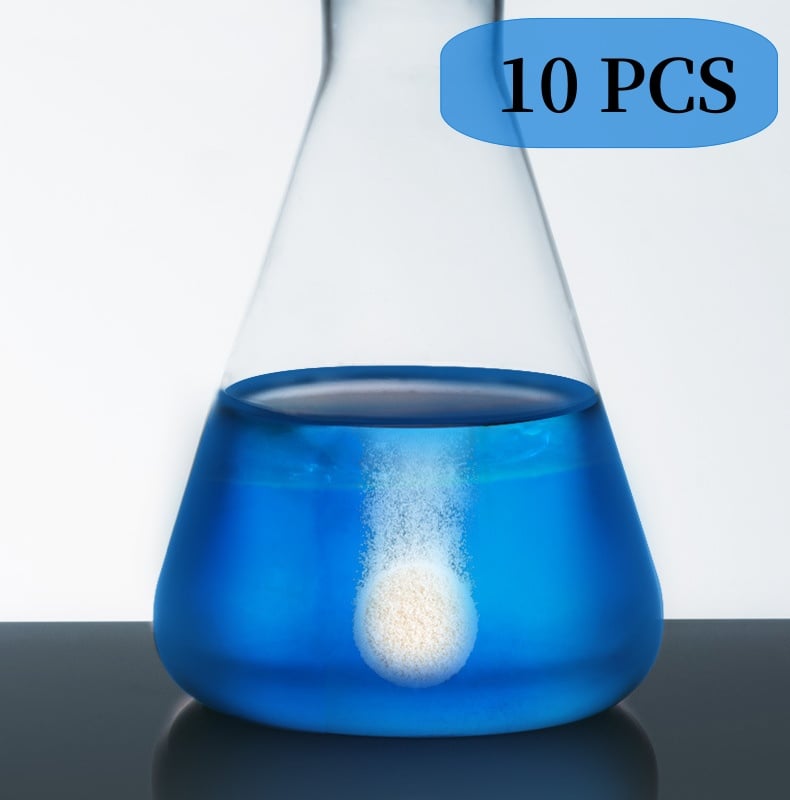 Compresse effervescenti concentrate detergenti per lavavetri dell'auto gratuite