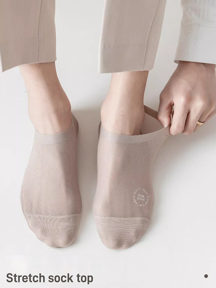 Free High-end Ice Silk Mesh Socks