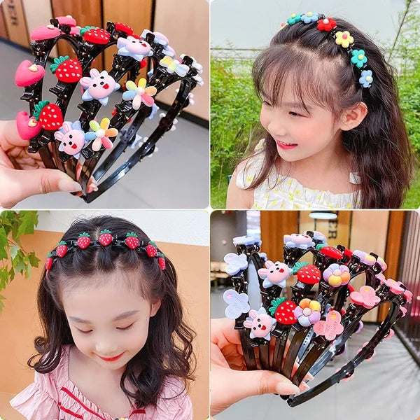 Horquilla trenzada adorable para niñas y niños, gratis