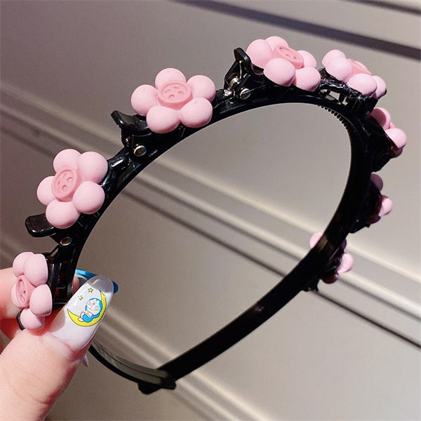 Horquilla trenzada adorable para niñas y niños, gratis