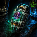 Laatste dag van de aanbieding: glow-in-the-dark leren armband met sterrenbeeld voor dames en heren voor $9.99 (6.9/8.1 inch)