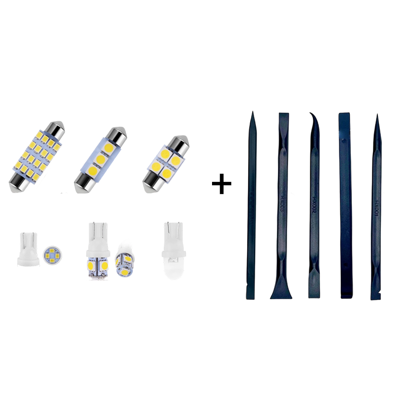 42-Piece Super Bright LED Car Interior Lighting Set