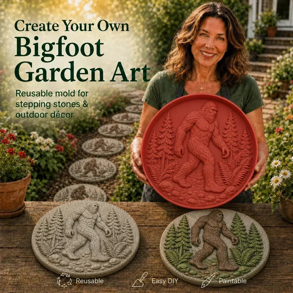 Stampo riutilizzabile per decorazioni da giardino - Rendi il tuo giardino davvero unico