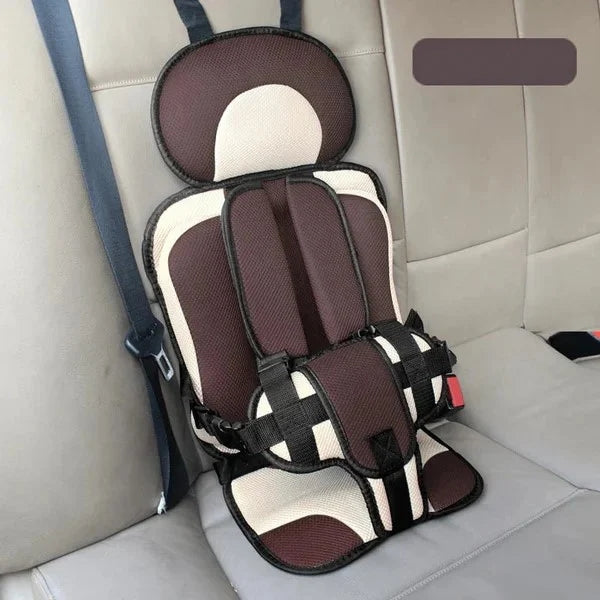 Portable Child Protection Car Seat ¨C Lightweight 0.4kg, foldable & breathable mesh. 5©\point safety harness for 0©\12 years ¨C stress©\free tra