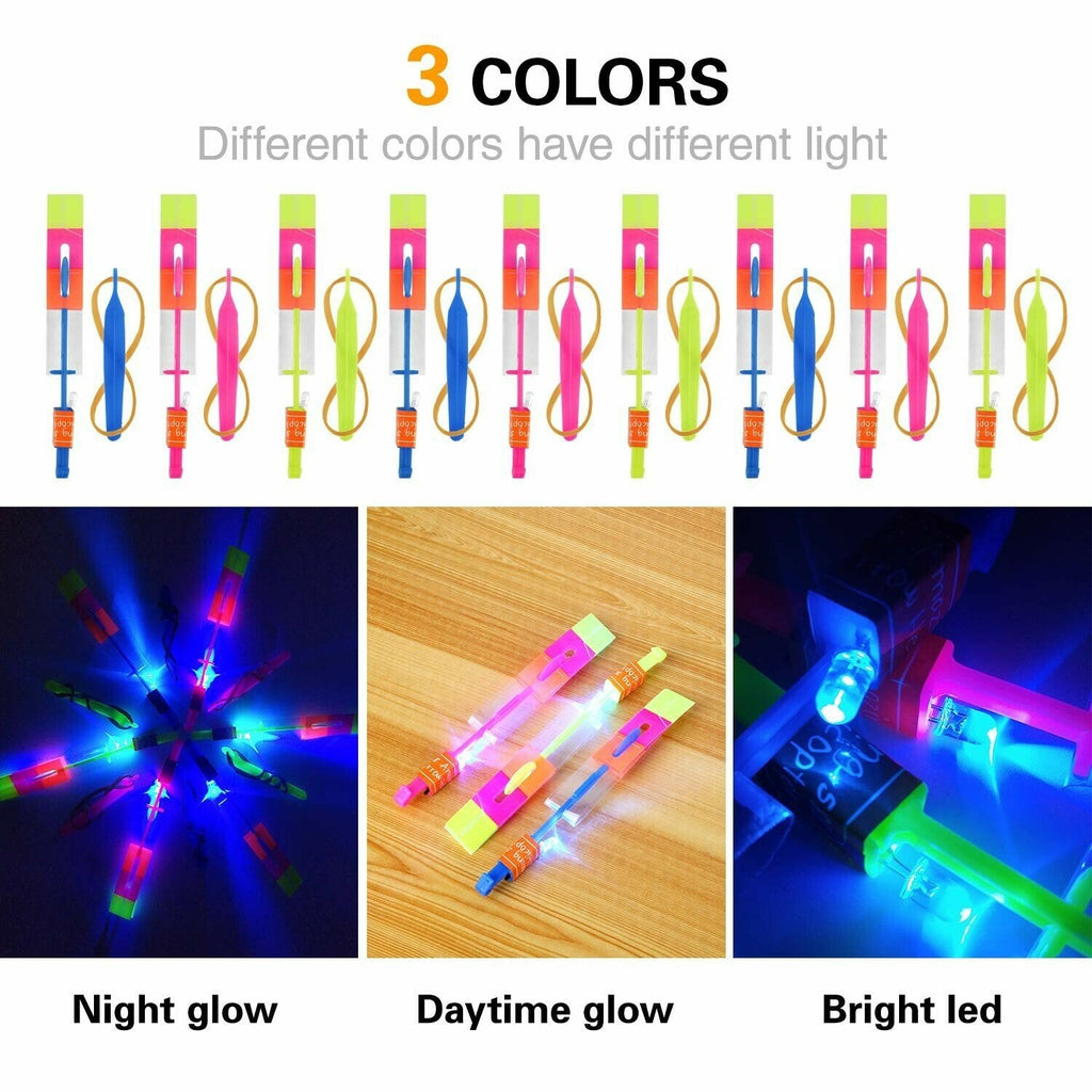 LED-helikopterschieters