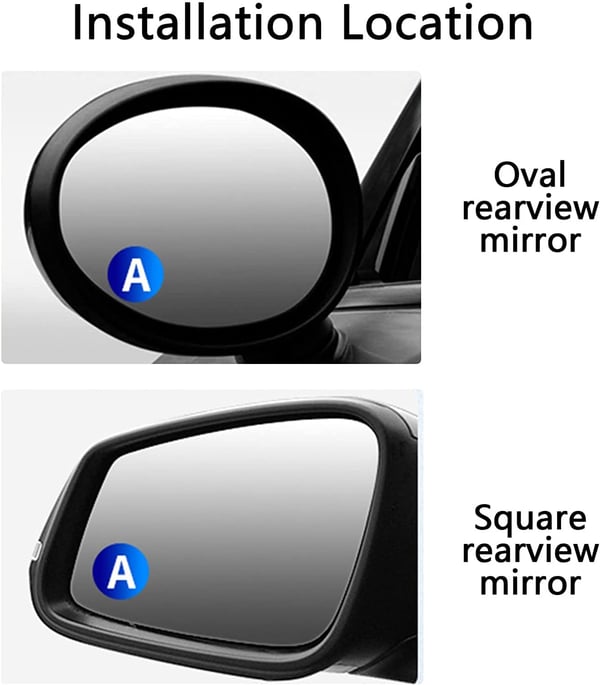 Specchietto per angolo cieco dell'auto