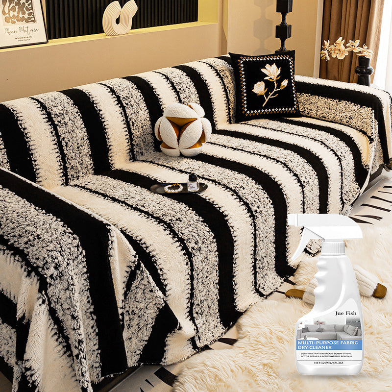 Copridivano in peluche antiscivolo