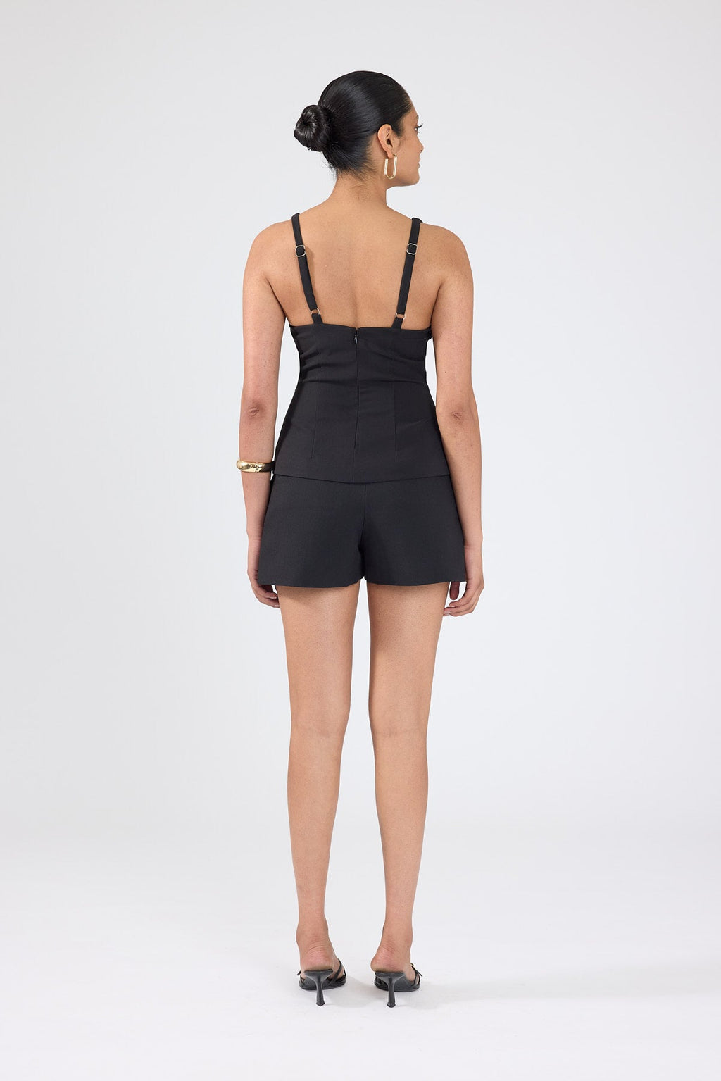 Low Rise Shorts Black