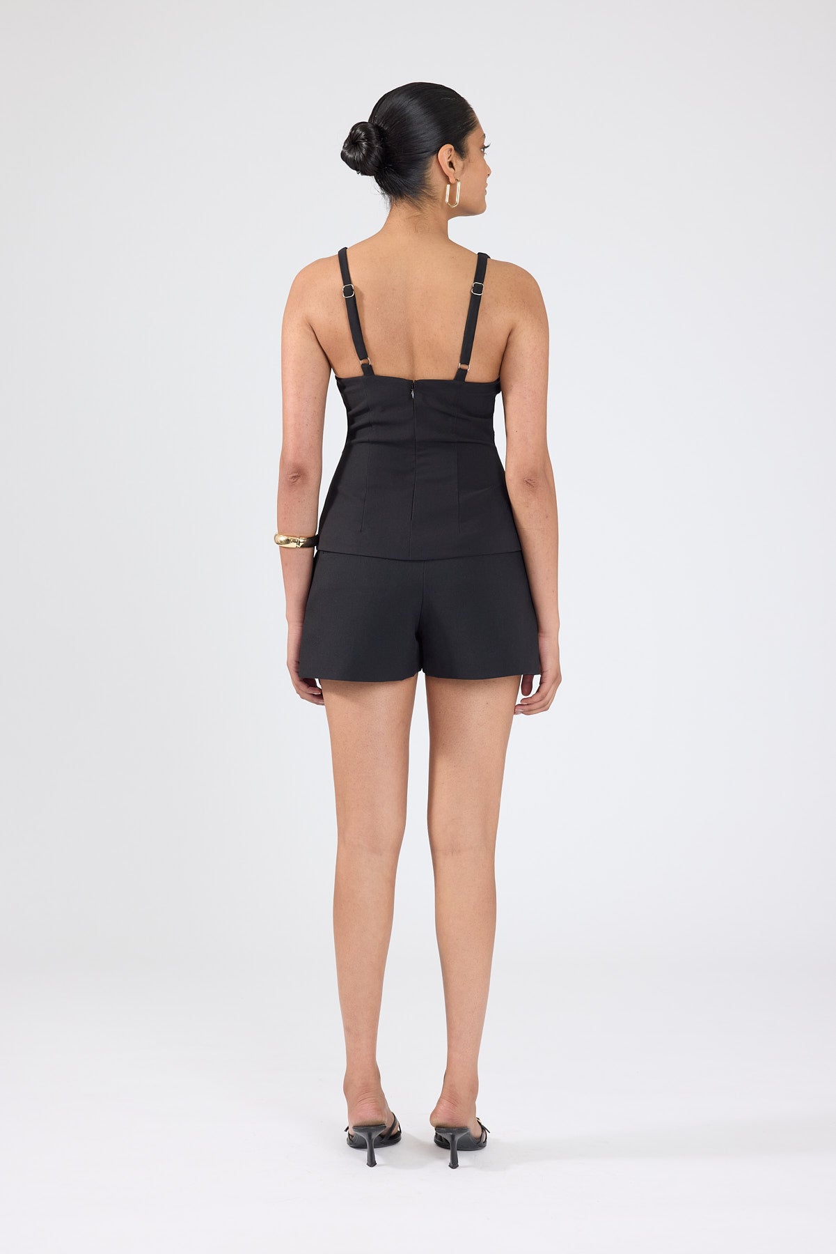 Low Rise Shorts Black