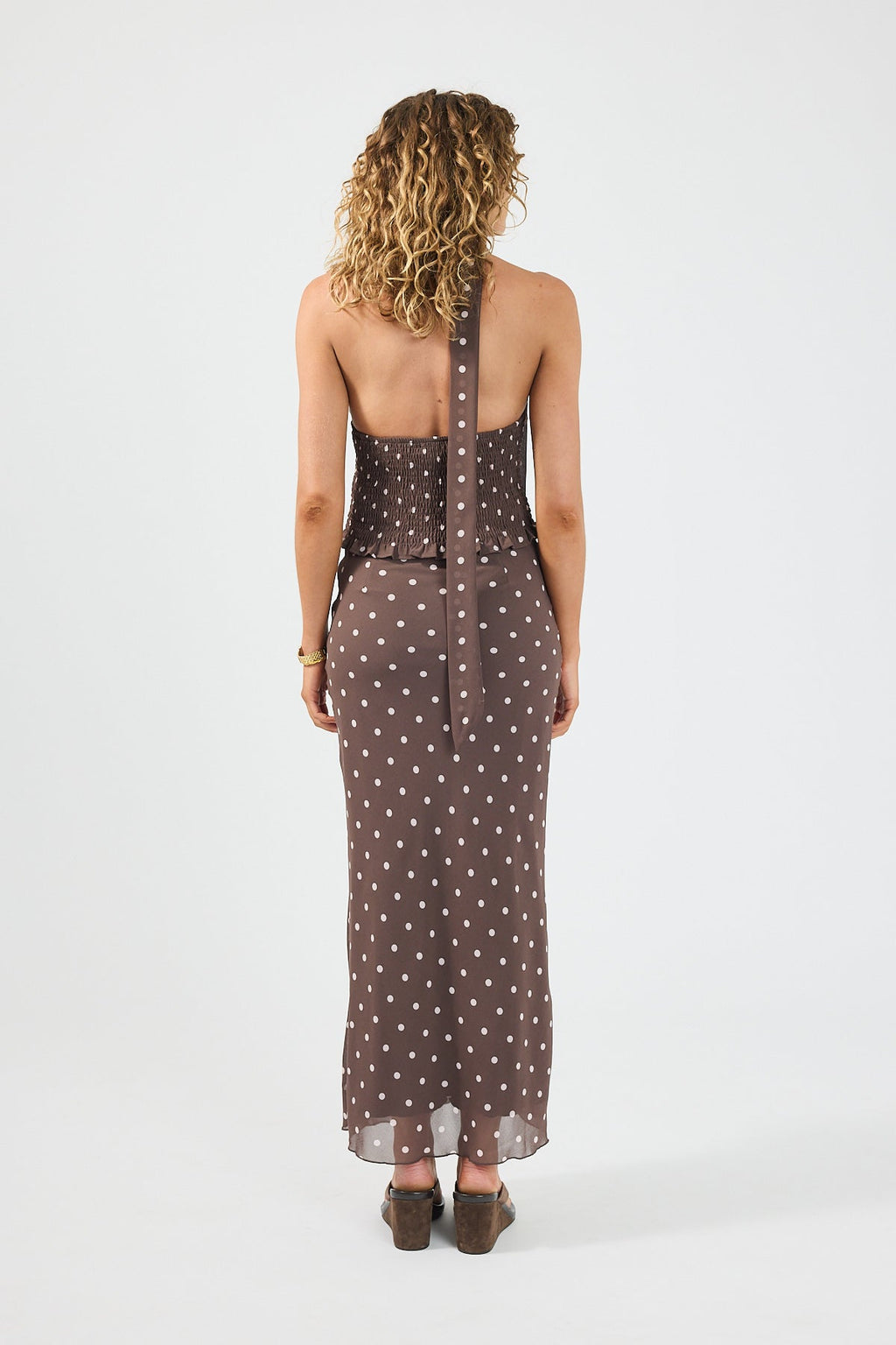 Maxi Skirt Brown