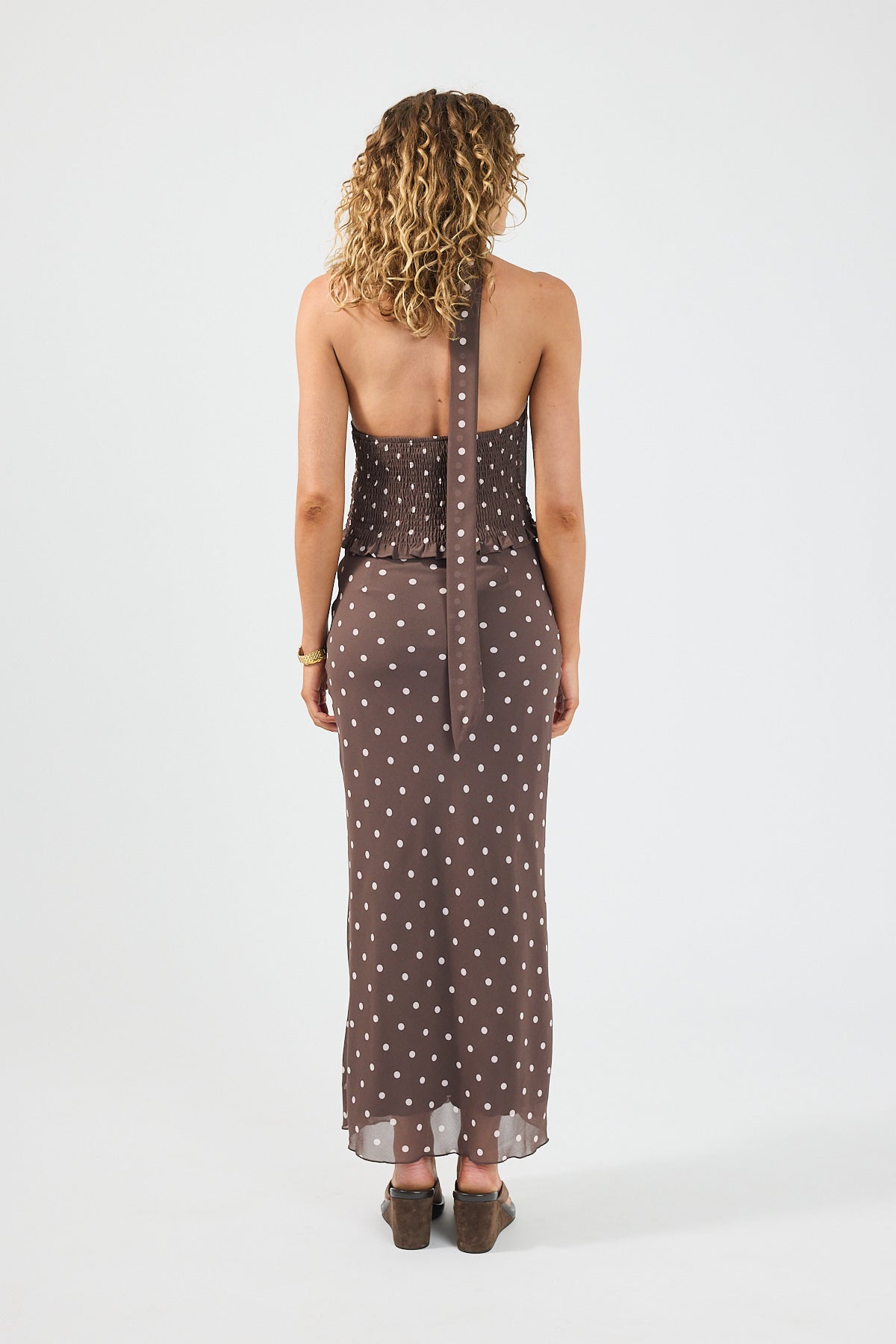 Maxi Skirt Brown