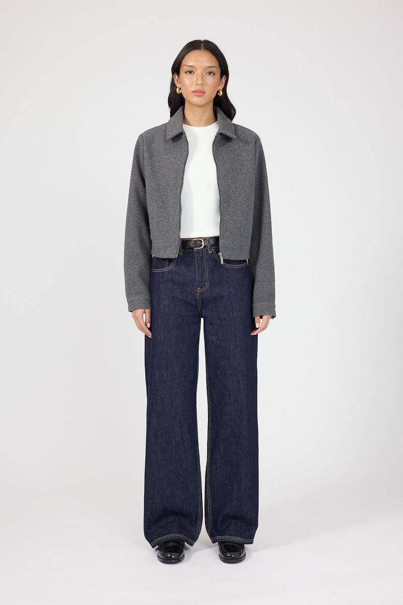 Felt Jacket Grey