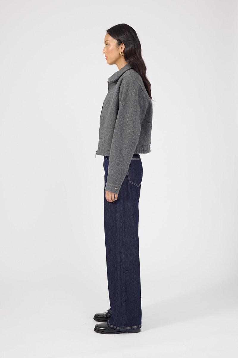 Felt Jacket Grey