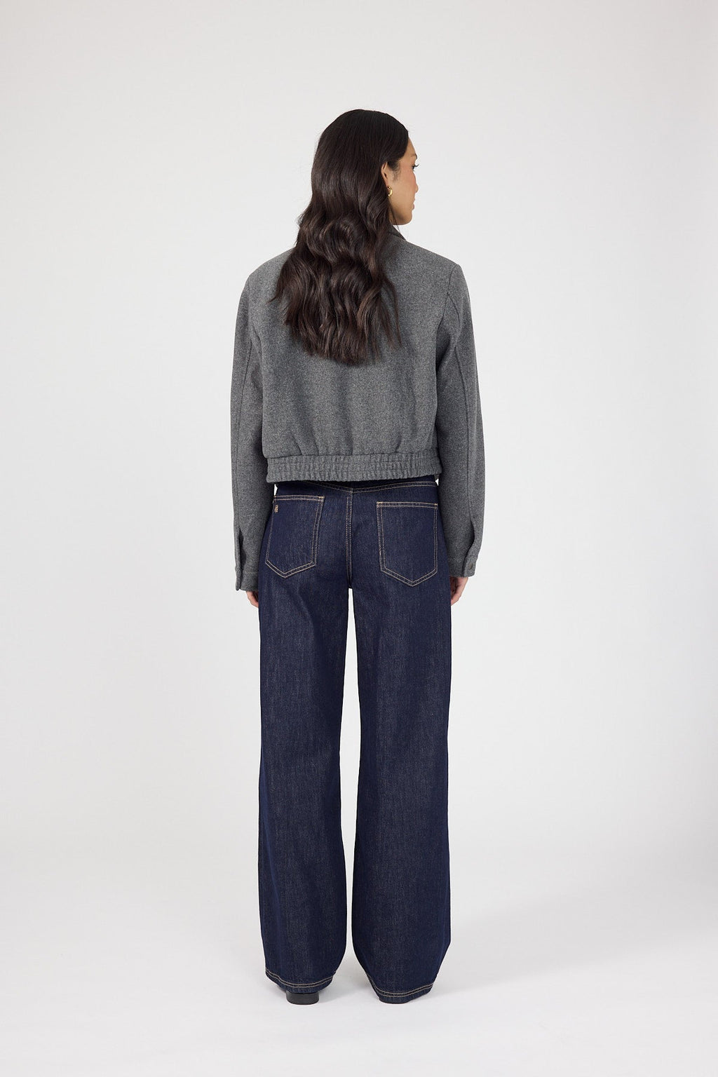 Felt Jacket Grey