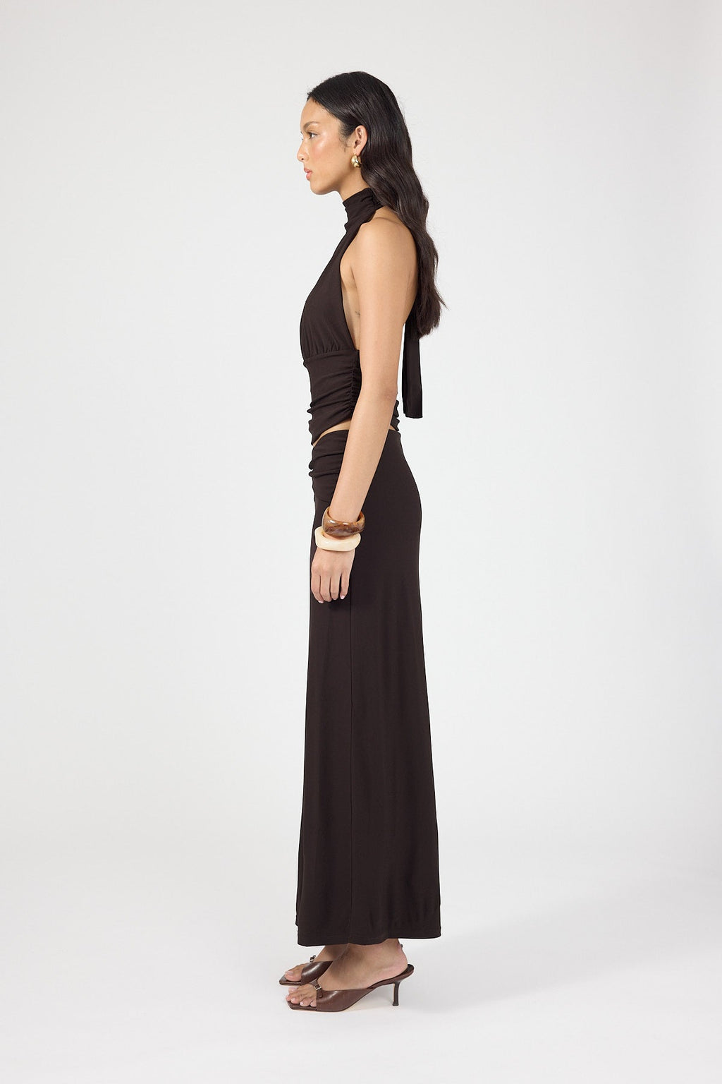 Maxi Skirt Brown