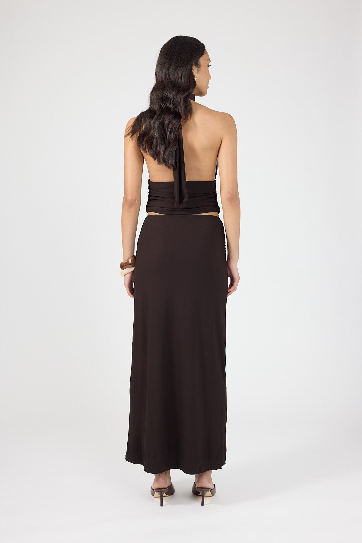 Maxi Skirt Brown