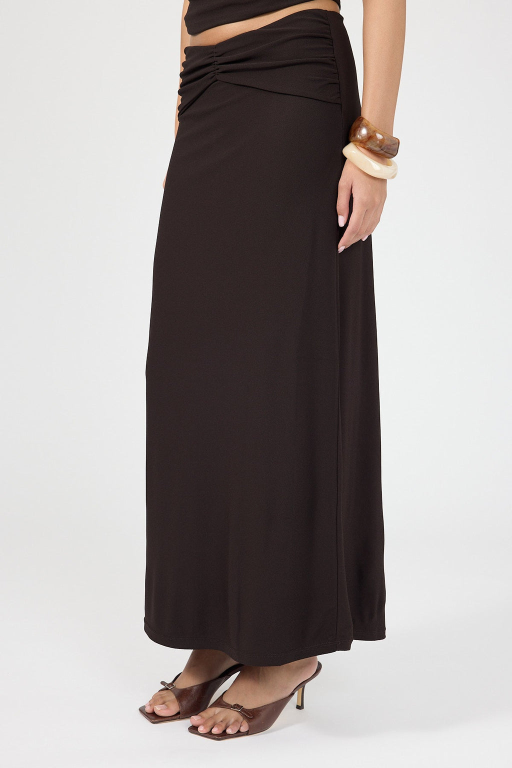 Maxi Skirt Brown