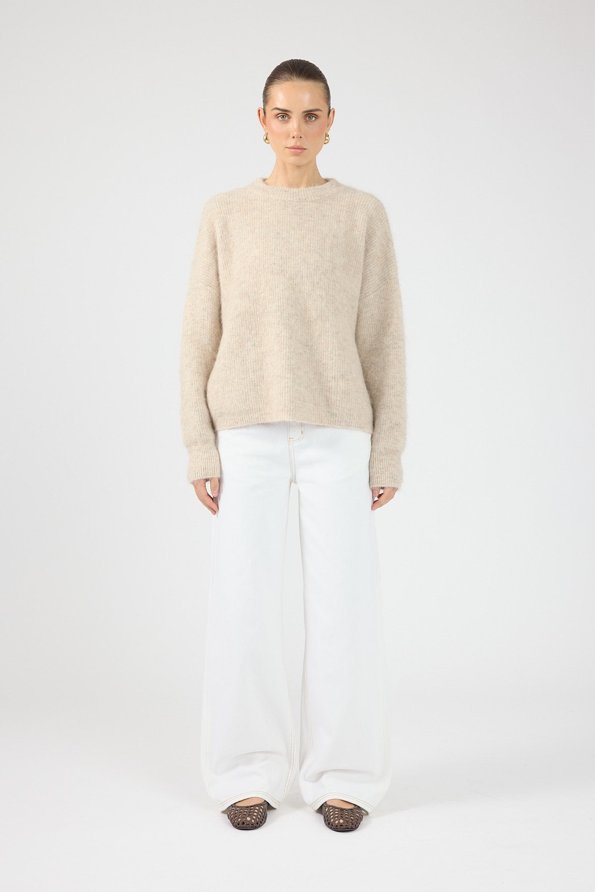 Knit Jumper Oatmeal