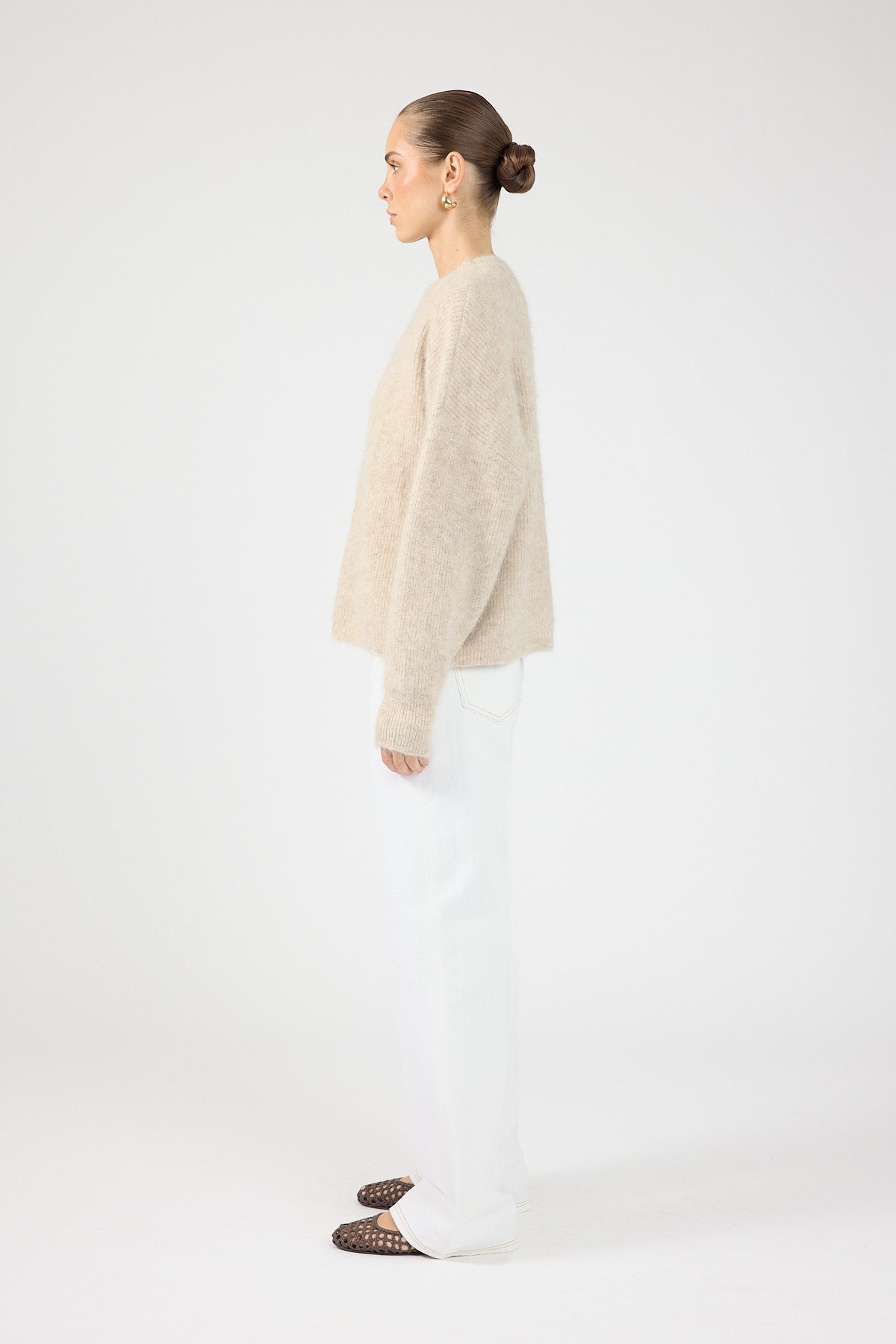 Knit Jumper Oatmeal