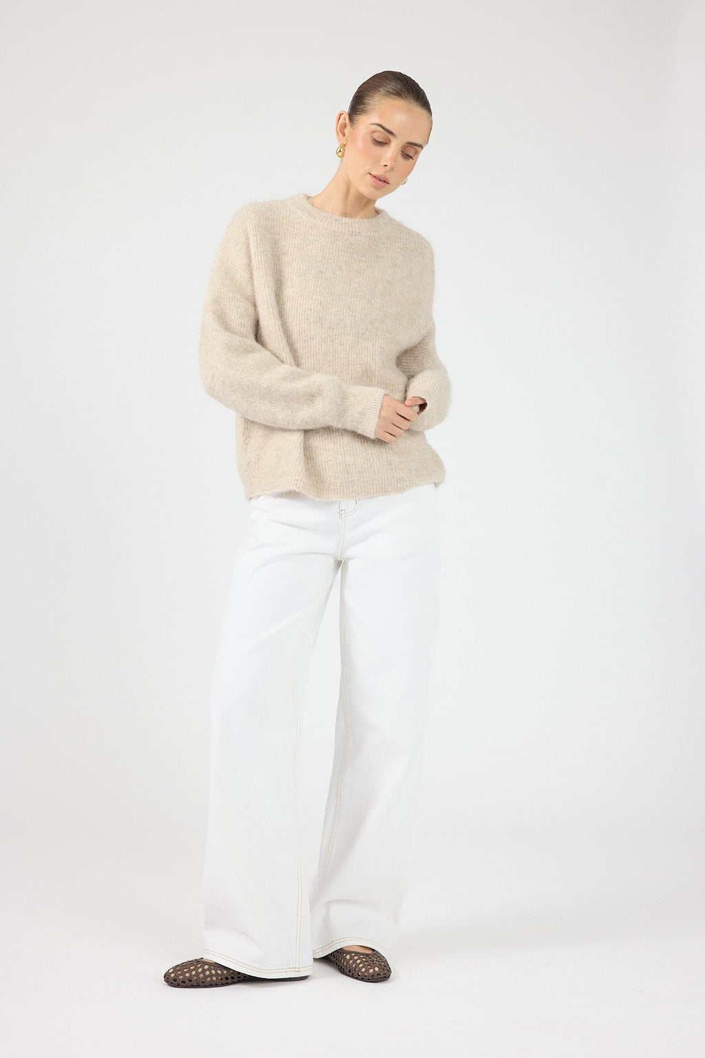 Knit Jumper Oatmeal