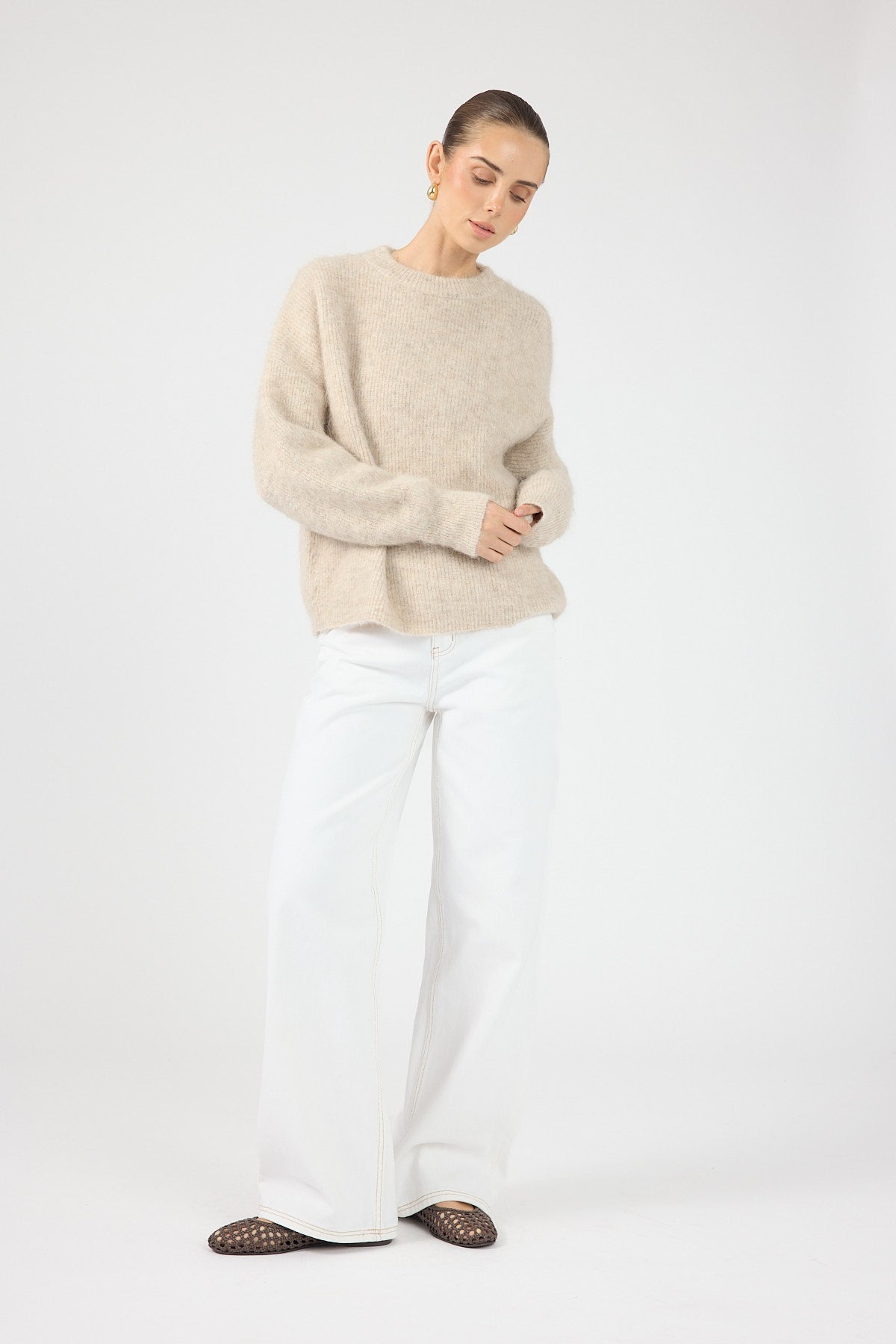 Knit Jumper Oatmeal