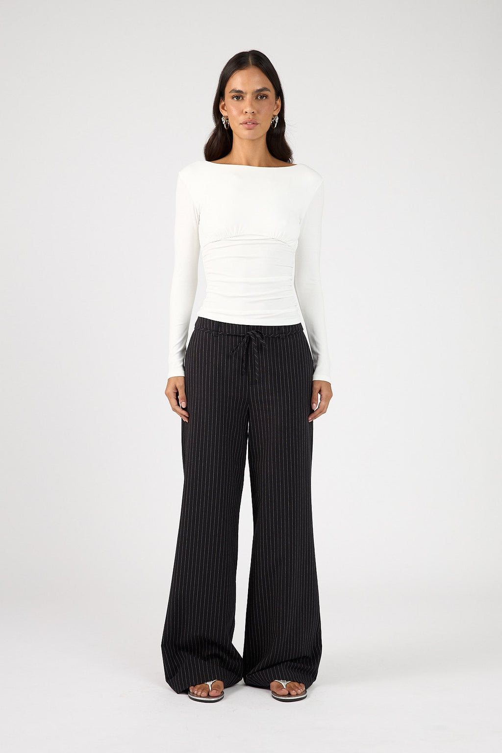 Mid Rise Pant Black