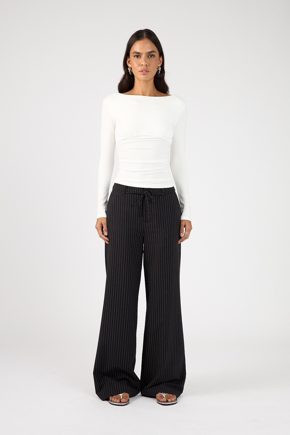 Mid Rise Pant Black