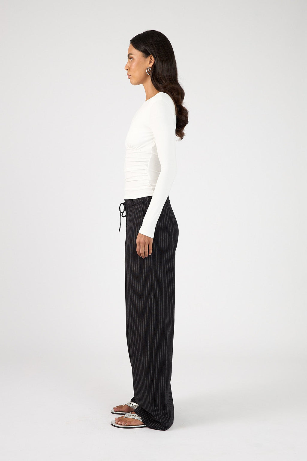 Mid Rise Pant Black