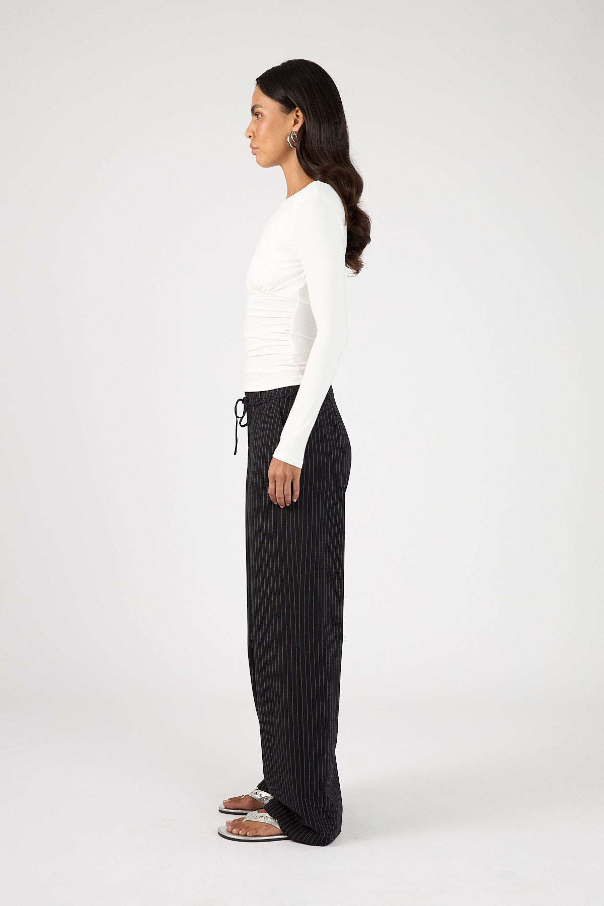 Mid Rise Pant Black