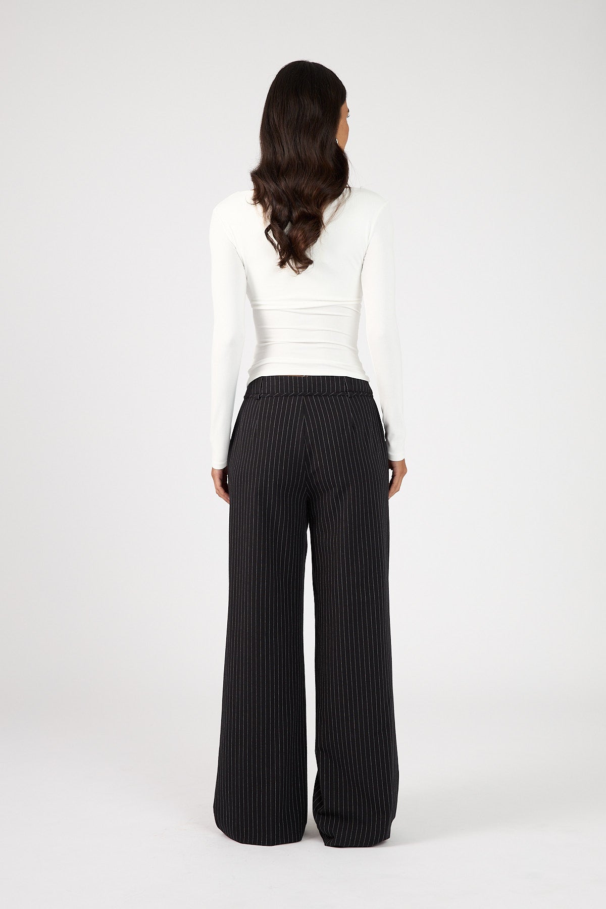 Mid Rise Pant Black