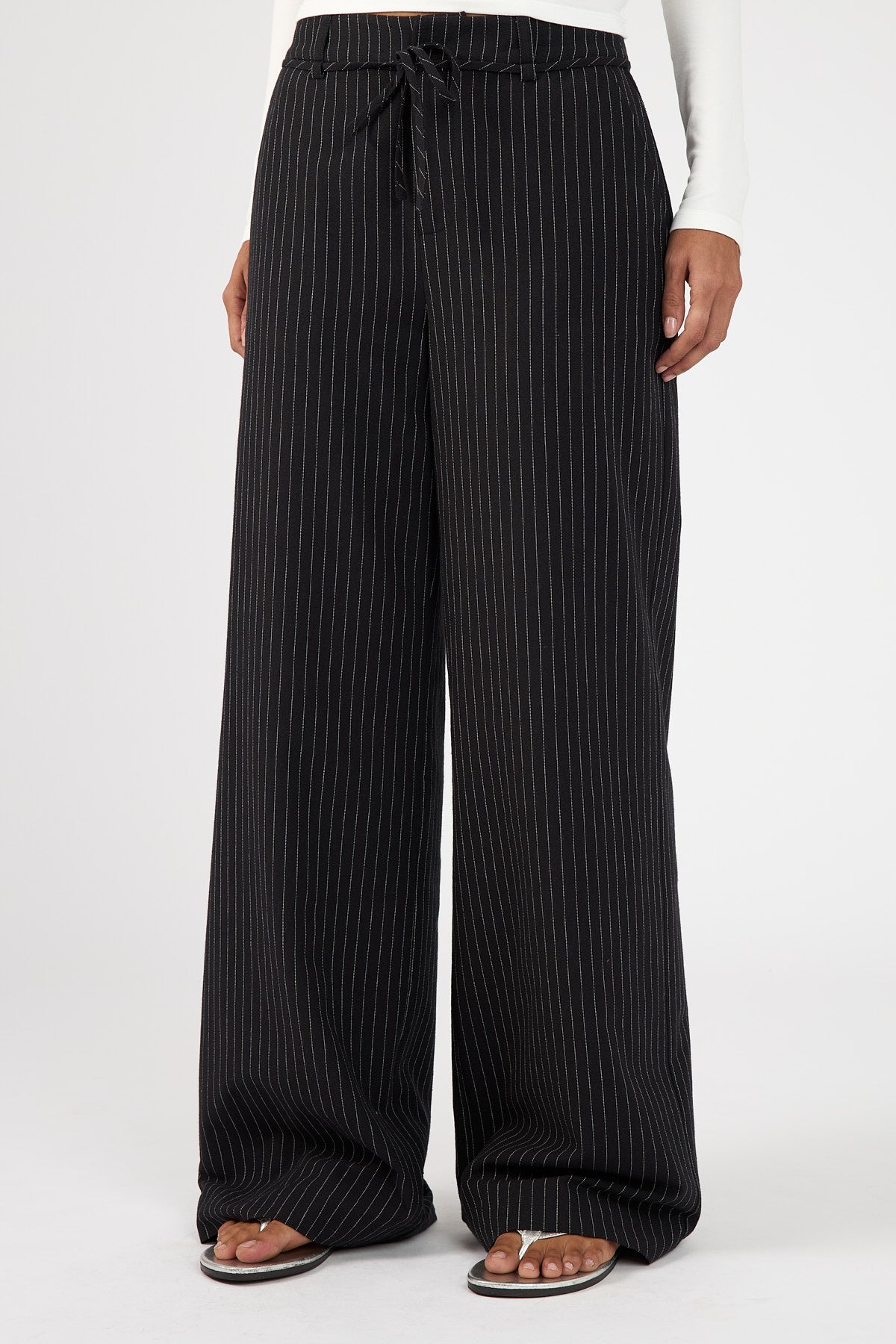 Mid Rise Pant Black