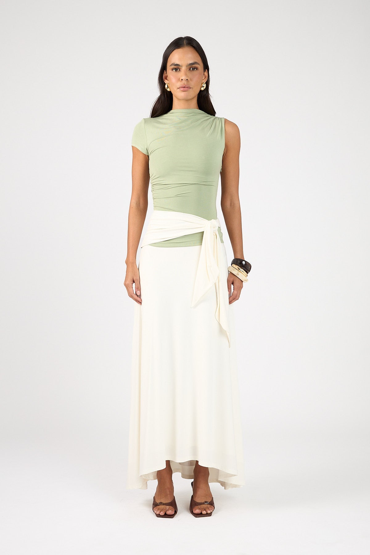 Maxi Skirt Off White
