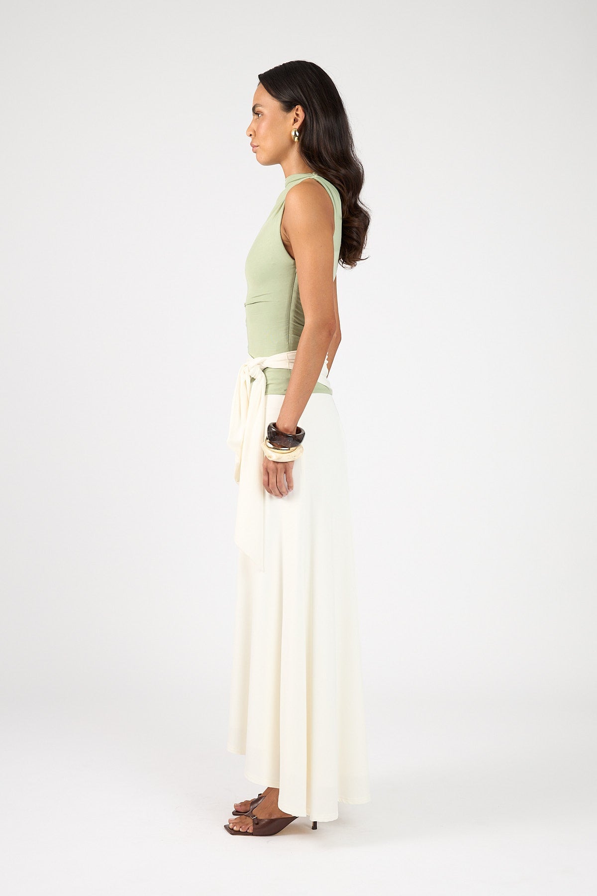 Maxi Skirt Off White