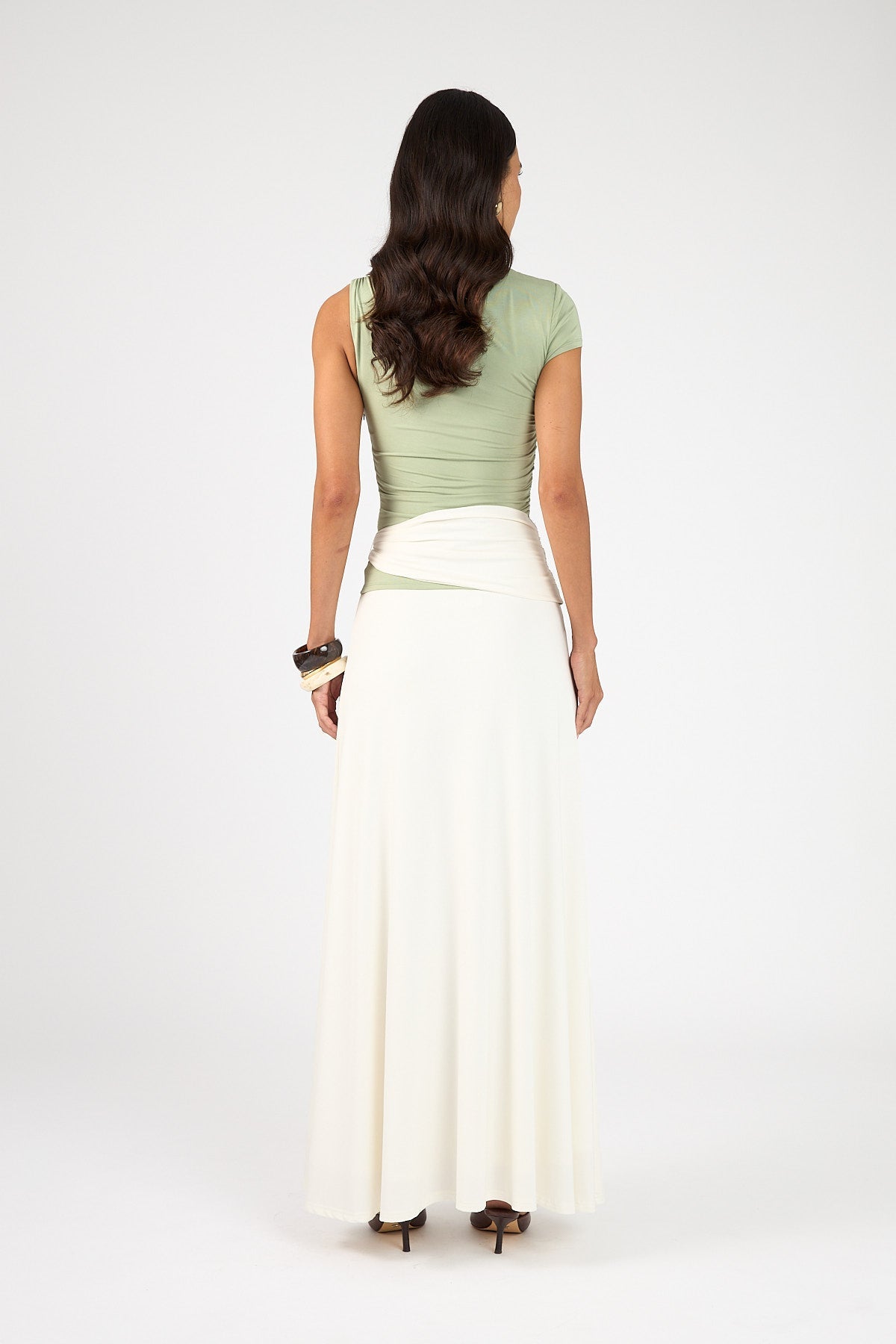 Maxi Skirt Off White