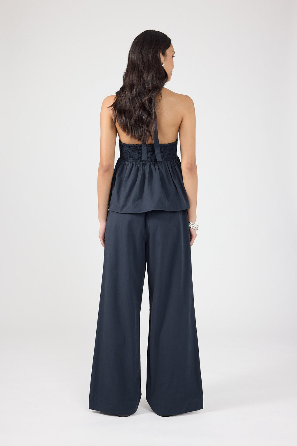 Cotton Pant Ink Blue