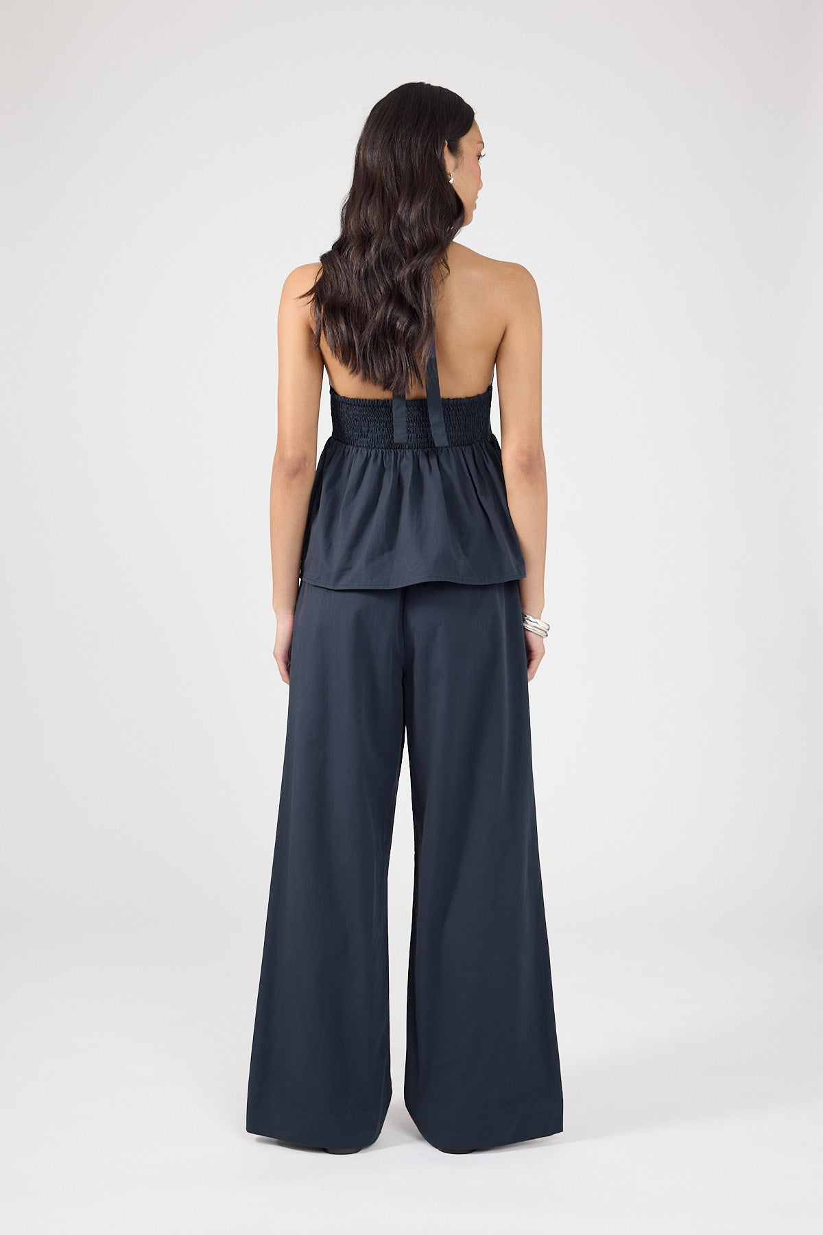 Cotton Pant Ink Blue