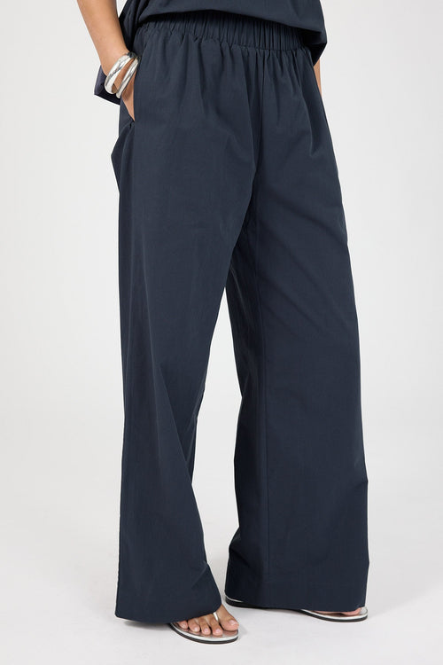 Cotton Pant Ink Blue