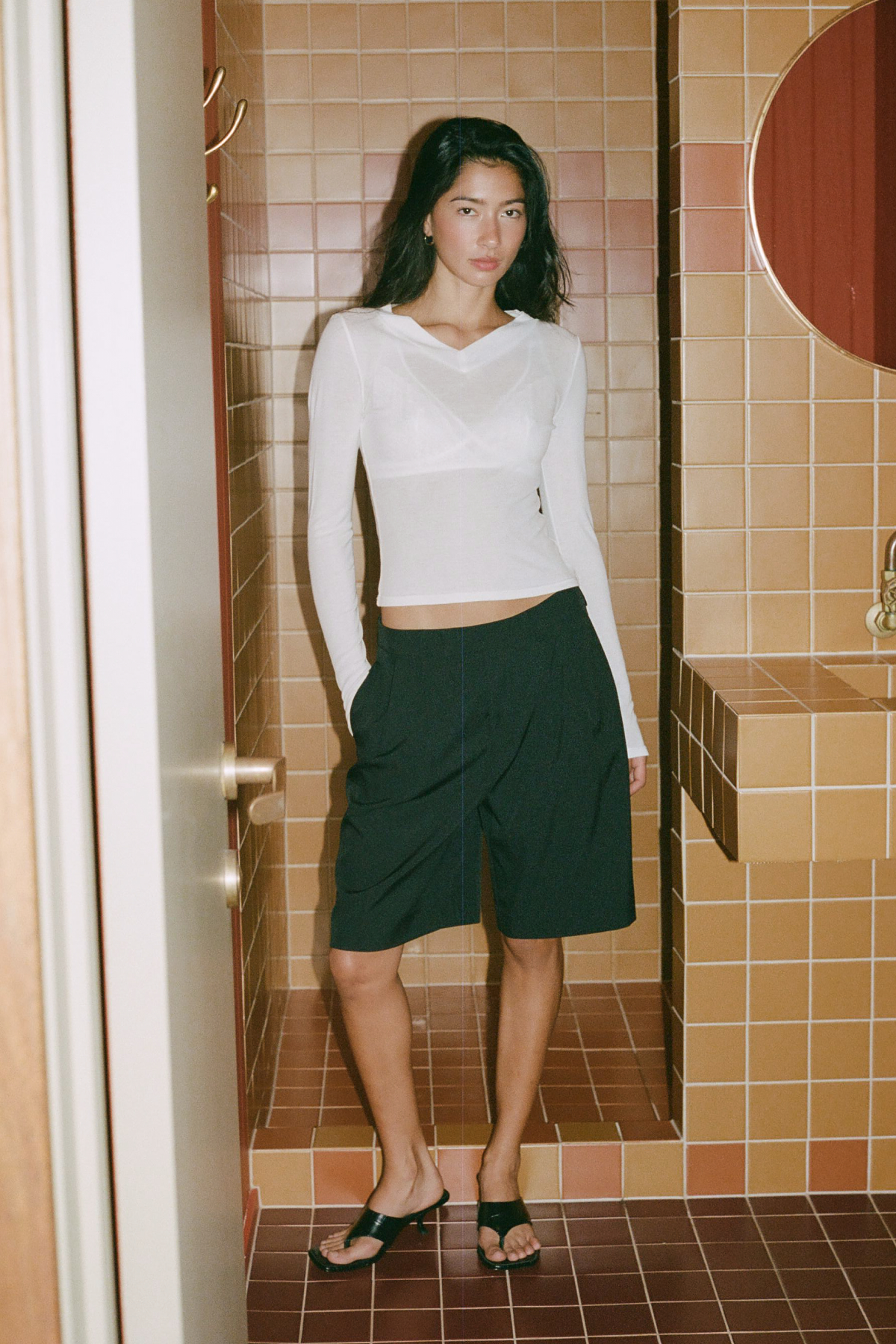 Tailored Longline Short Black