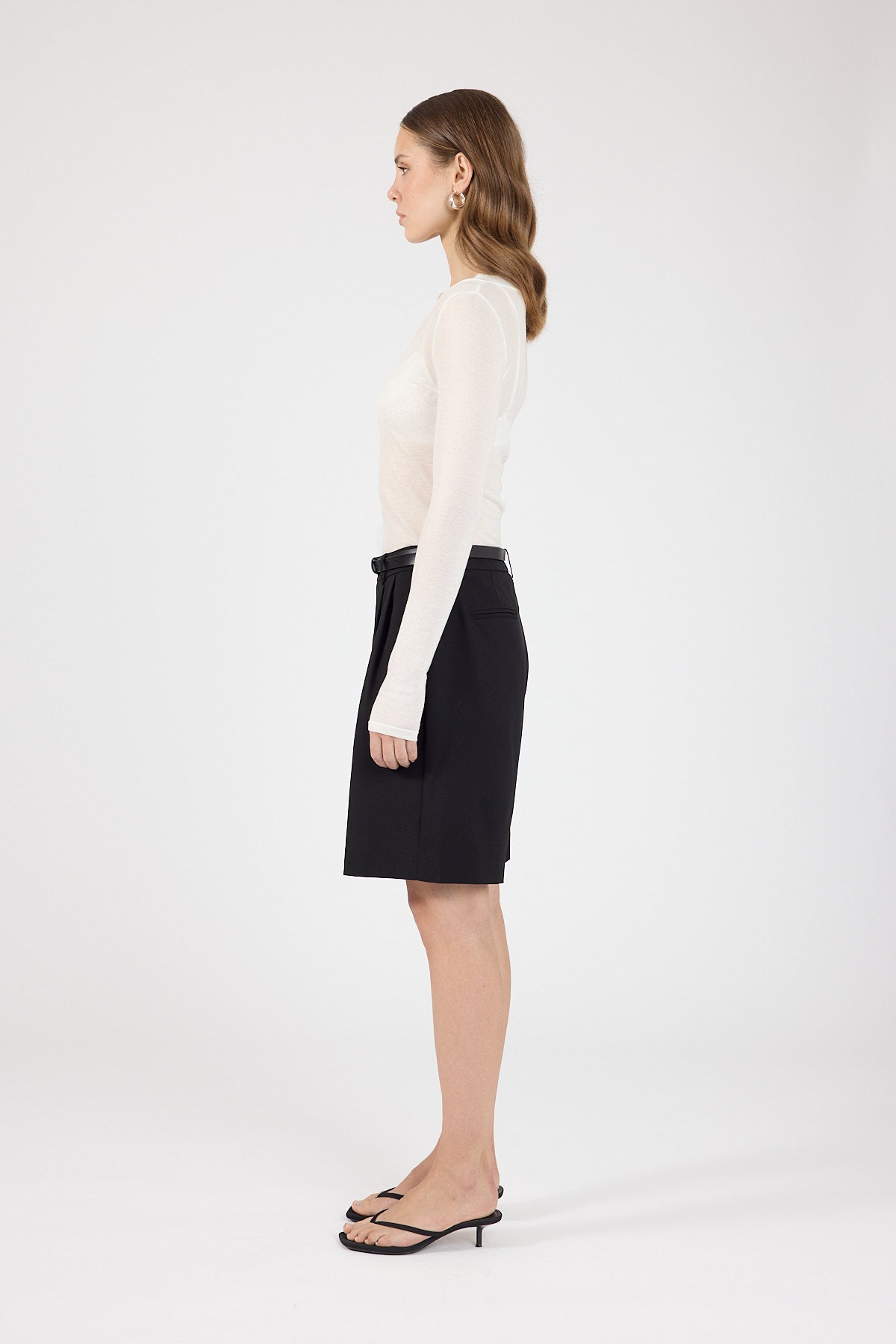Tailored Longline Short Black