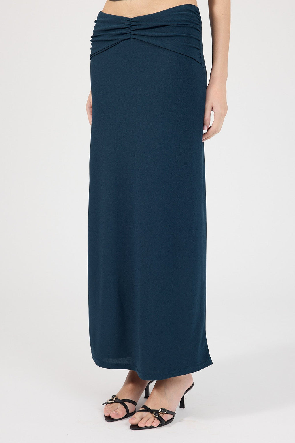 Maxi Skirt Petrol Blue