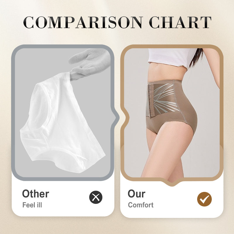 Ropa interior de cintura alta que realza los glúteos ¨C ajuste regulable, ultraligera y transpirable.