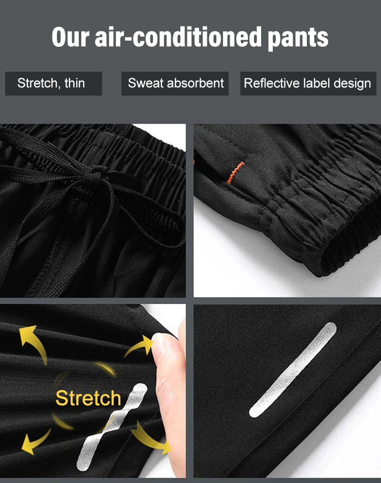 Unisex stretchshorts van ijzergaren met sneldrogende werking