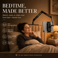 Supporto per telefono e tablet - senza morsetti, senza danneggiare i mobili - guarda, leggi ed effettua chiamate a mani libere a letto o alla scrivania