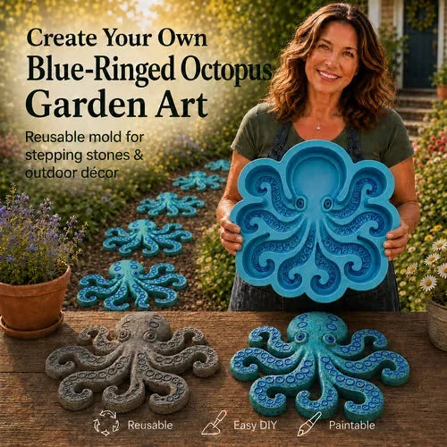 Stampo riutilizzabile per decorazioni da giardino - Rendi il tuo giardino davvero unico