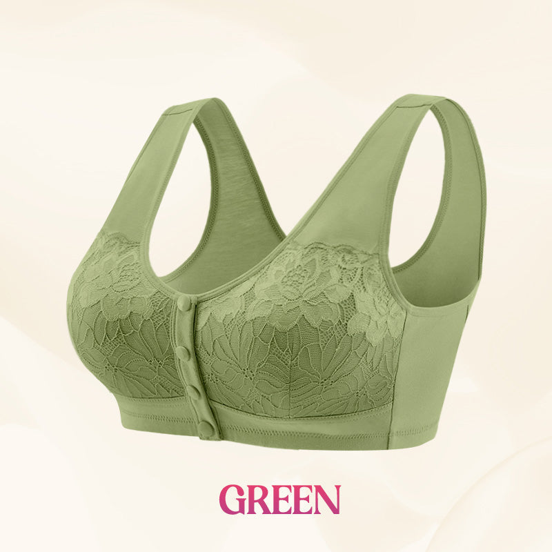 GRANDE PROMOTION Soutien-gorge sculptant confortable sans armatures à fermeture frontale