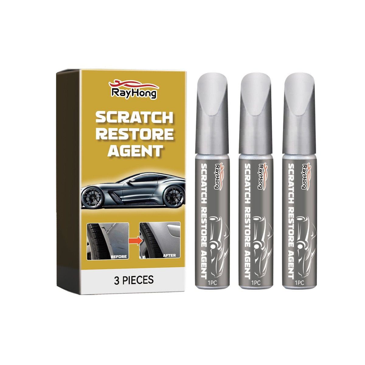 Gratis pen voor het repareren van krassen op de auto - snelle oplossing voor krassen en schaafplekken