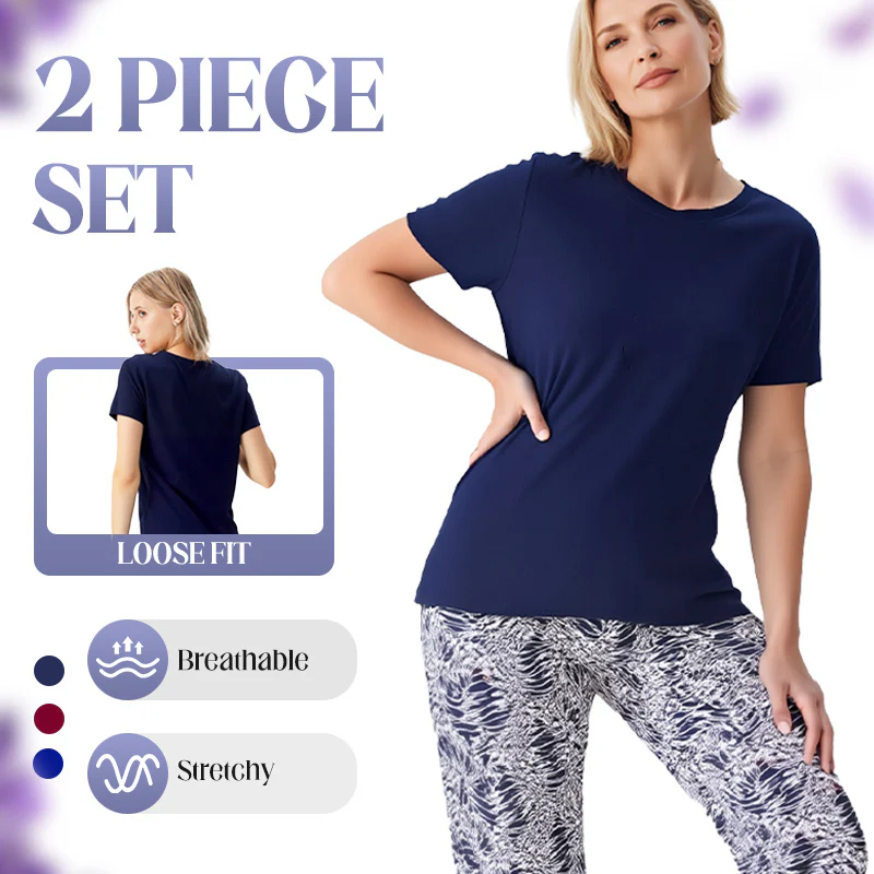 Completo casual da donna a due pezzi