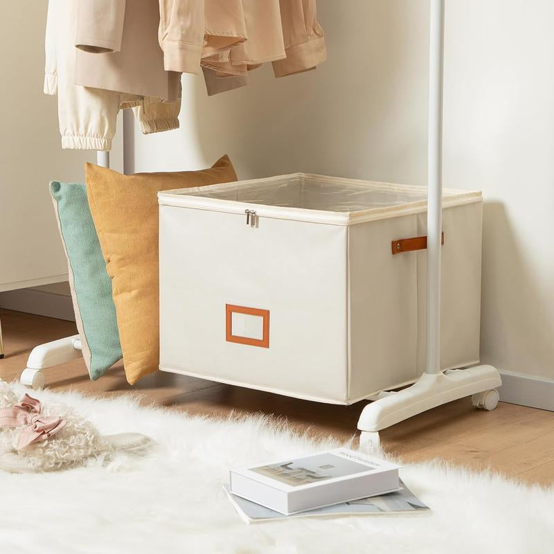 Scatola organizer in tessuto per riporre le scarpe - pieghevole, capiente, antipolvere e traspirante per armadio e camera da letto