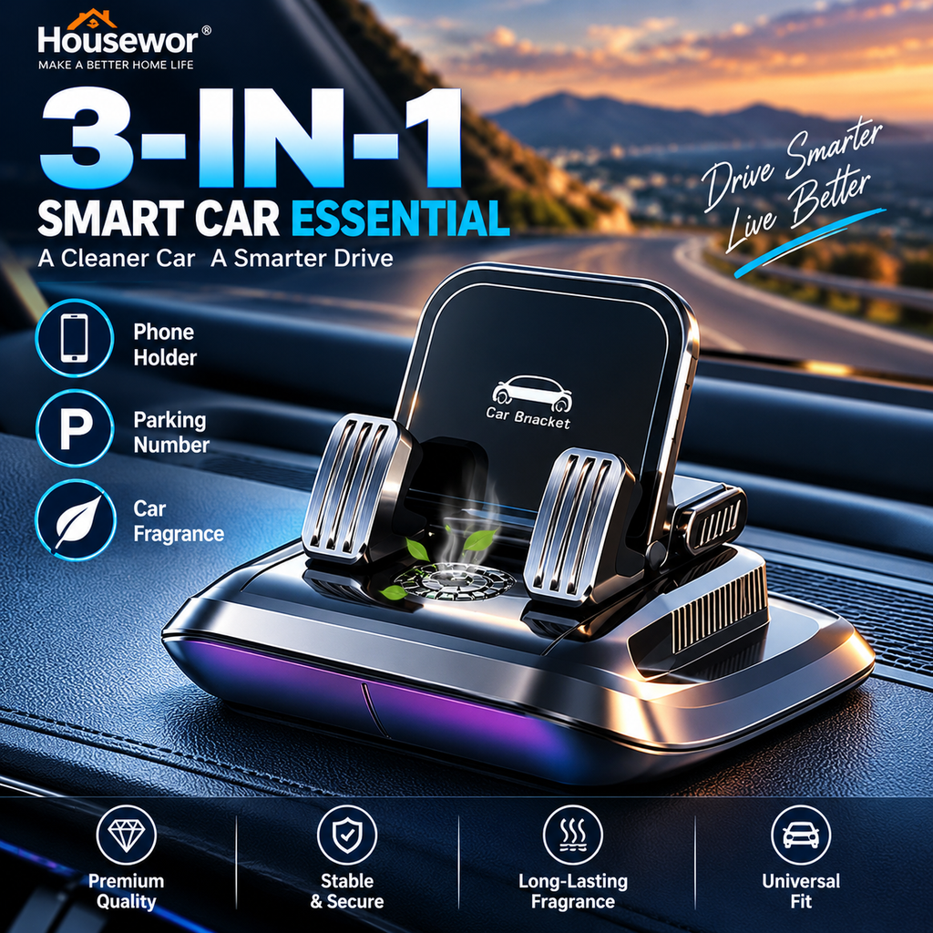 New Arrival 3-in-1 Car Phone Holder