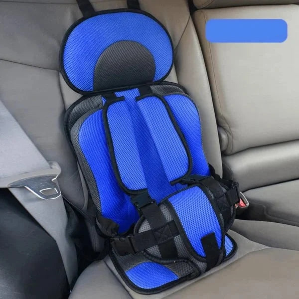 Draagbaar kinderbeschermingsautostoeltje - lichtgewicht 0.4kg, opvouwbaar en ademend gaas. 5-puntsveiligheidsgordel voor 0-12 jaar - stressvrije tra
